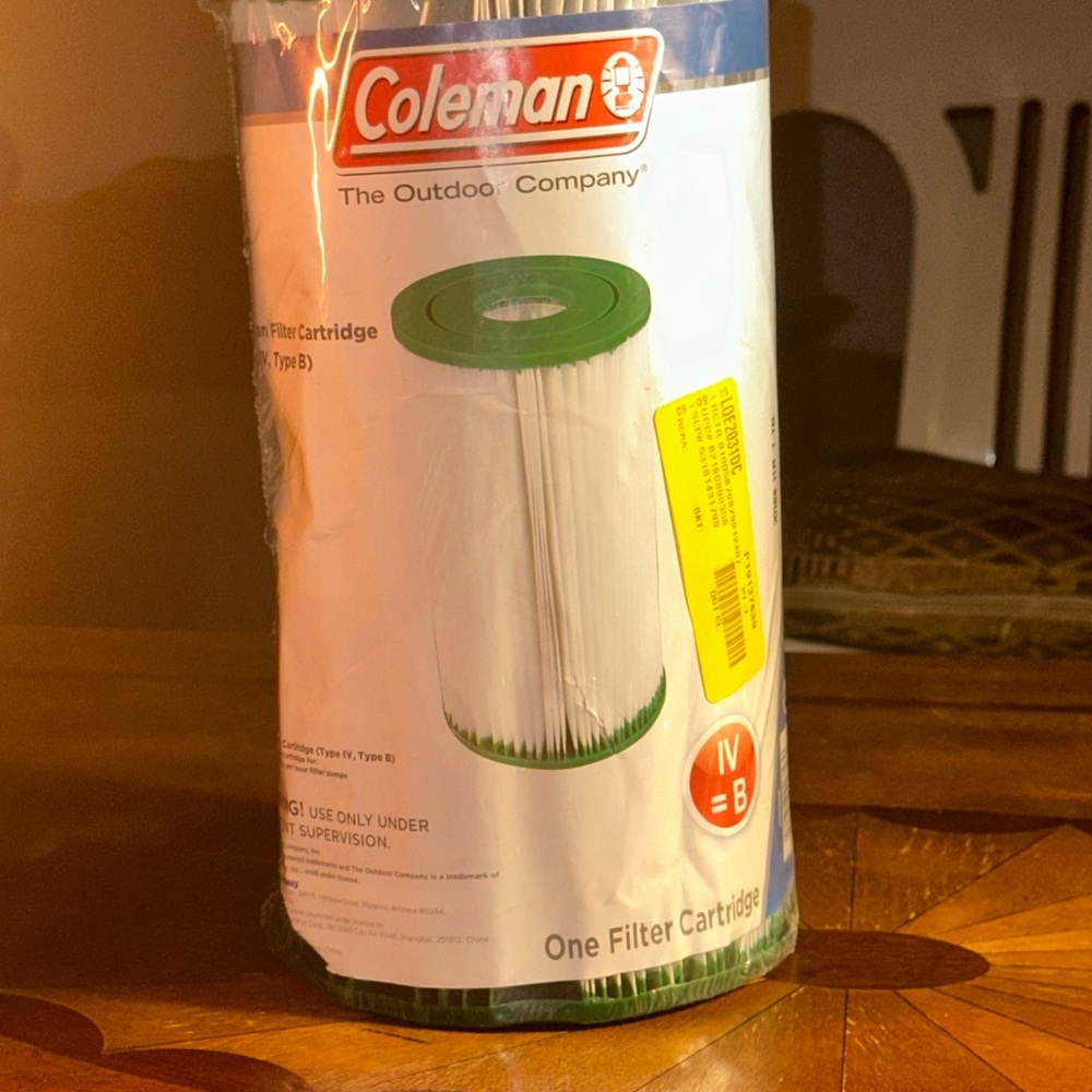 COLEMAN Swimming Pool Replacement FILTER ** 90358E Type IV Type B ** NEW SEALED